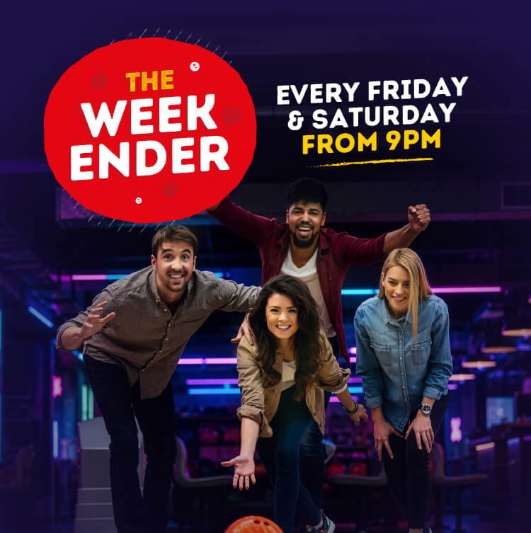 The Weekender - Friday and Saturday from 10pm